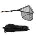 Telescopic Landing Net 190cm 92cm 55cm Telescopic Landing Net Folding Fishing Pole Extending Fly Carp Course Sea Mesh Fishing Net For Fishing Fishing Net (Color : 92CM Foldable)