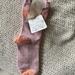 Free People Accessories | Free People Pink Ruffle Socks | Color: Orange/Pink | Size: Os