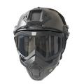 Tactical Airsoft Fast Helmet PJ Type/Removable Face Mask Motorcycle Goggles, For Paintball Outdoor Sports Hunting Shooting