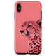 Hülle für iPhone XS Max Pink Tiger Cheetah Phone Cover