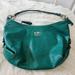 Coach Bags | Coach Patent Leather Teal Green Shoulder Bag ***Rare*** | Color: Blue/Green | Size: Os