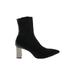 Zara Boots: Black Print Shoes - Women's Size 39 - Pointed Toe