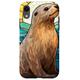 Hülle für iPhone XR Fur Seal Lover Mosaik-Stil