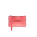 Kate Spade New York Leather Wristlet: Pink Solid Bags