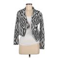 Tyche Jacket: White Aztec or Tribal Print Jackets & Outerwear - Women's Size Small