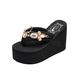 HUPAYFI diamante sandals Ladies Summer Sandals Flip Flops Casual New Wedge Toe Post mens sandals size 8 uk,valentine day gifts for him 6 42.99