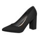 HUPAYFI Court Shoes for Women Low Heel Wide Fitting Women Block High Heel Platform Shoes Ankle Strap Mary Jane Shoes Round Toe High Shoes Women Wedding Sexy High Heels,New Women Gifts 5 50.99 Black