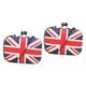 SOIMISS 2pcs Flag Handbag Shoulder Sling Bag Sling Bag for Women Crossbody Ladies Shoulder Bags Over Shoulder Bag for Women British Flag Flags Flag Shoulder Bag Messenger Women's Wallet