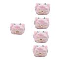 Holibanna 5pcs Cat Crossbody Bag Shoulder Bag Cross Body Purse Cute Cartoon Bag Kids Crossbody Bag Crossbody Belt Bags for Women Plush Crossbody Bag Cat Bag Girl Cute Crossbody Bag Filling