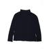 Lands' End Long Sleeve Turtleneck: Blue Tops - Kids Girl's Size 18 Husky