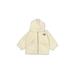 The North Face Fleece Jacket: Ivory Solid Jackets & Outerwear - Kids Girl's Size Small