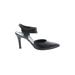 Paul Green Heels: Pumps Stiletto Cocktail Party Black Solid Shoes - Women's Size 6 1/2 - Pointed Toe