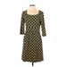 J. McLaughlin Casual Dress - Sheath: Gold Dresses - Women's Size Small