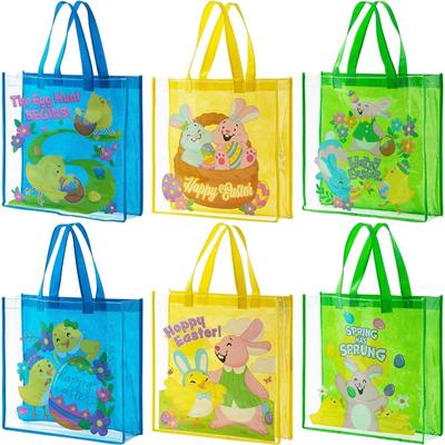 6Pcs Easter Supplies Gift Bags