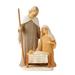 enesco Foundations Silent Night Nativity Figurine in Brown/Yellow | 9.53 H x 6.26 W x 5.91 D in | Wayfair 6013086