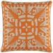 Pine Cone Hill Knight Wood Linen Decorative Pillow /Down/Feather/Linen in Orange | 20 H x 20 W in | Wayfair PC4442-PIL20