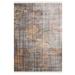 Brown/Gray 60 x 32 x 1 in Area Rug - Rugpera Ieuan Brown & Grey Color Abstract Design Carpet Machine Woven Polyester & Cotton Yarn Area Rug Metal | Wayfair