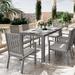 Wildon Home® Deidre 7 Pieces Patio Dining Sets in Gray | 62 W x 33 D in | Wayfair 9DE23AE7C4A2445FAB8C5A0F9C1D5B80