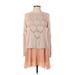 Simply Couture Cocktail Dress - Mini: Tan Dresses - Women's Size Small