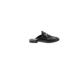 Steve Madden Mule/Clog: Black Solid Shoes - Women's Size 8 1/2 - Almond Toe