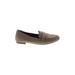 Torrid Flats: Loafers Chunky Heel Work Gray Print Shoes - Women's Size 11 Plus - Almond Toe