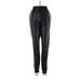 Commando Casual Pants - Mid/Reg Rise Skinny Leg Joggers: Black Bottoms - Women's Size Small