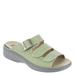 Propet Breezy Walker Slide - Womens 11 Green Sandal Medium