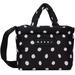 Black Polka Dot Tote