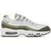 Green & White Air Max 95 Sneakers