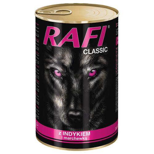 12x 1240g Rafi Dog dinde, nourriture humide