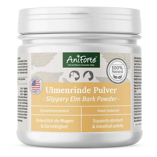 2x 100g AniForte écorce d'orme en poudre Complément alimentaire pour chiens et chats