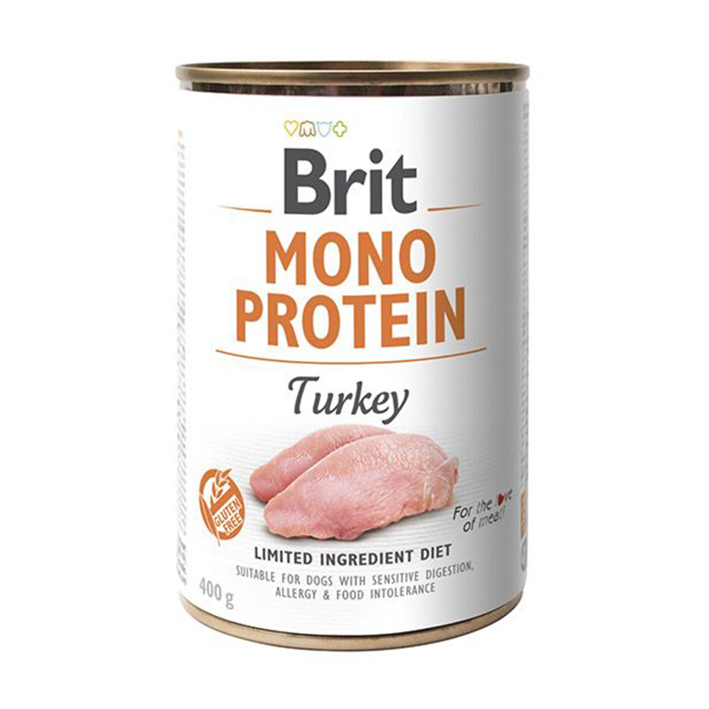 Brit Mono Protein, 6 x 400 g - dinde