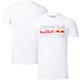 "T-shirt Red Bull Racing avec grand logo - Blanc - Unisexe - unisexe Taille: L"