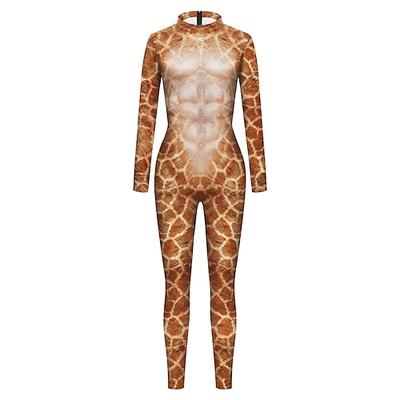 Zentai-Anzüge Cosplay Kostüm Catsuit Tier Karnevalskostüm Ganzkörperanzug Herren Damen Cosplay Sexy Kostüm Tiermotiv Kostüm für Karneval Maskerade Erwachsene Image