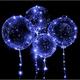 LED-Ballons leuchten Bobo-Ballons warmweiß bunt leuchtend transparente Blase 20/10 / 4pcs LED-Leuchtballons Indoor-Outdoor-Dekoration Geburtstagsfeier Hochzeitsdekoration Weihnachtsgeschenk