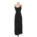 Miss Selfridge Cocktail Dress V-Neck Sleeveless: Black Dresses - Women's Size 4