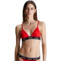 Calvin Klein Damen Triangel Bikini Oberteil ohne Bügel, Rot (Cajun Red), XXL