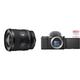Sony SEL-20F18G Vollformat E-Mount Objektiv (FE 20mm F1.8, Ultraweitwinkel, leicht), schwarz & Alpha ZV-E10 | APS-C spiegellose Wechselobjektiv-Vlog-Kamera