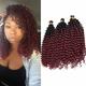 Crochet Curly Hair Water Wave Crochet Hair Curly Braiding Hair Curly Crochet Hair For Black Women Marlybob Crochet Hair 14 Inch 14inch 3packs