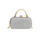 Women's Evening Bag Evening Bag Synthetic Party Chain Durable Multi Carry Geometric Silver Black Gold