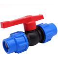 Aougo - Valve de robinet prêt à arrêter pour tuyau d'eau hdpe ou alkathène de 20 mm(20 mm (1/2