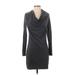 Splendid Casual Dress - Sweater Dress Cowl Neck Long sleeves: Gray Dresses - Women's Size Small