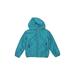 all in motion Windbreaker Jackets: Teal Print Jackets & Outerwear - Kids Girl's Size X-Small