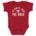 Infant 500 Level Red The Rock People's Champ Bodysuit