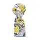 Paul Smith , Silk Floral Leaf Scarf ,Yellow female, Sizes: ONE SIZE