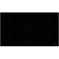 Caple C897I Five Zone Frameless Induction Hob with Slider Touch Control Black