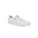 Women's Vita Ii Lace Up Sneaker by LAMO in Washed White (Size 8 1/2 M)