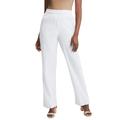 Plus Size Women's Wide Leg Gauze Pant by Jessica London in White (Size 20 W)