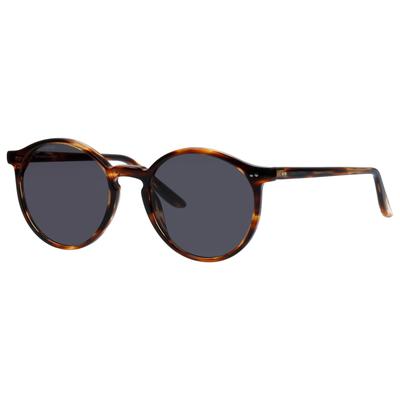 Sonnenbrille MARC O'POLO "506112", Damen, braun (havanna), vintage, klassisch, Brillen, Form rund, genietetem Scharnier, adc uv 400 Image