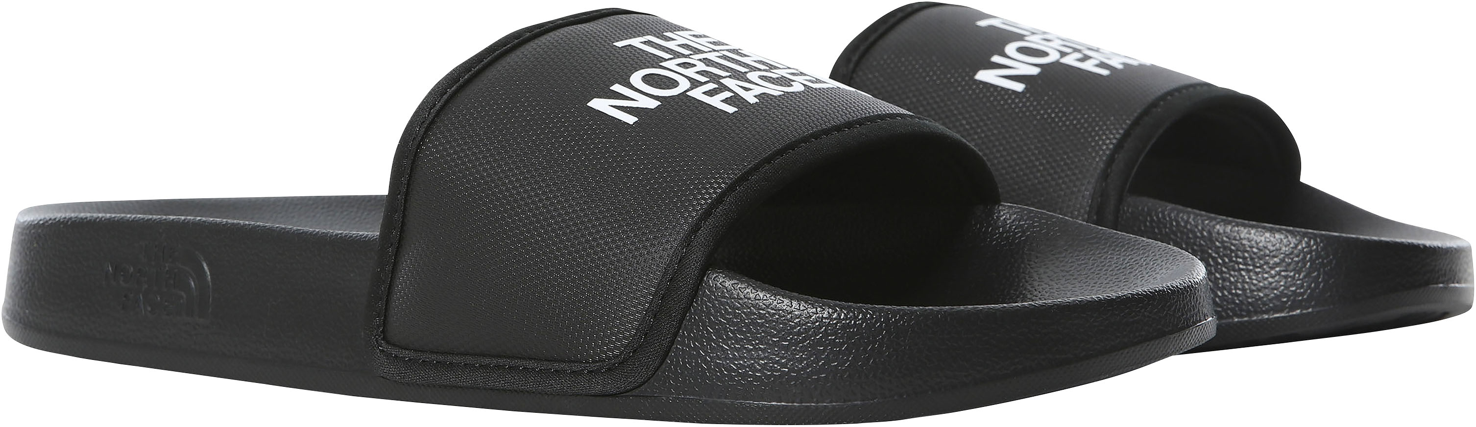 Badesandale THE NORTH FACE "W BASE CAMP SLIDE III", Damen, Gr. 37, schwarz, Synthetik, Schuhe